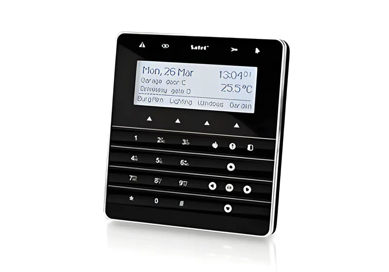 Satel bediendeel met touchscreen
